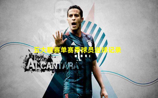 五大联赛单赛季球员进球记录